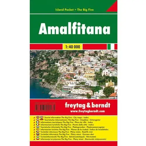 Amalfitana. Mapa 1:40 000