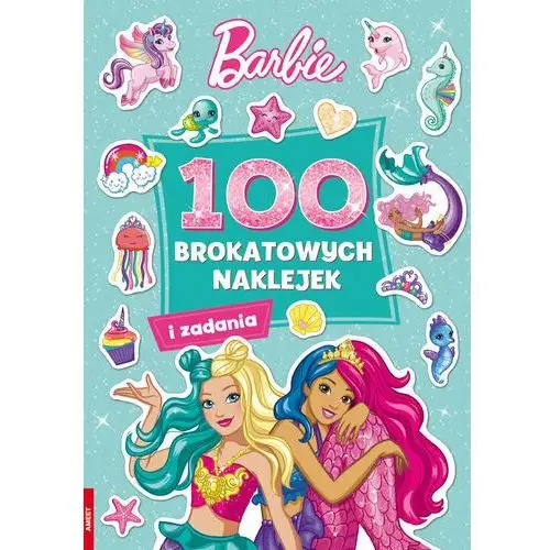 Ameet Barbie dreamtopia 100 brokatowych naklejek