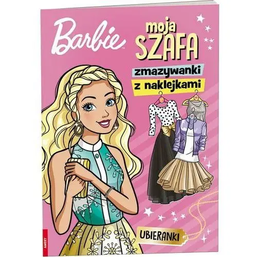 Barbie. moja szafa. zmazywanki z naklejkami