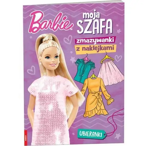 Barbie moja szafa zmazywanki z naklejkami ssn-1103 Ameet