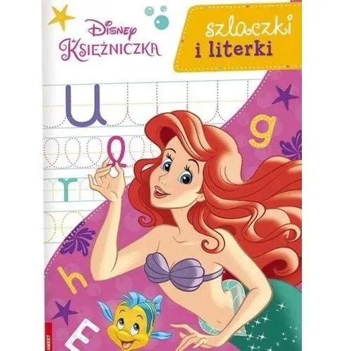 Disney księżniczka. szlaczki i literki - praca zbiorowa - książka Ameet