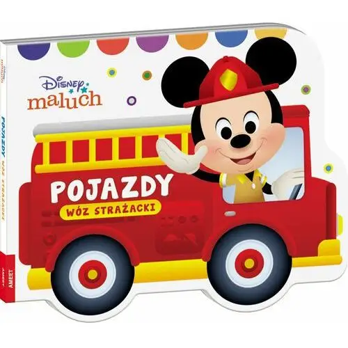 Ameet Disney maluch pojazdy wóz strażacki sam-9201