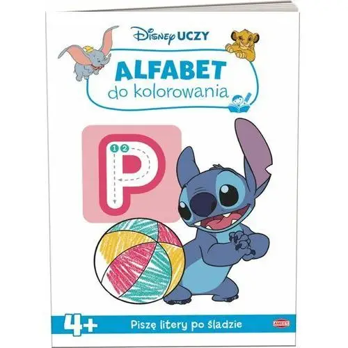 Disney uczy classic. alfabet do kolorowania Ameet