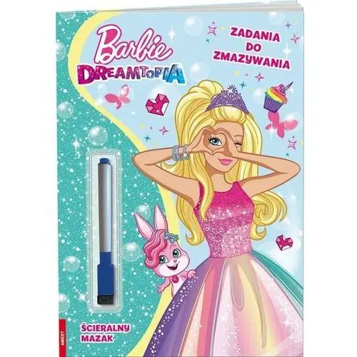 Książka dla dzieci Barbie Dreamtopia Zadania do zmazywania PTC-1401