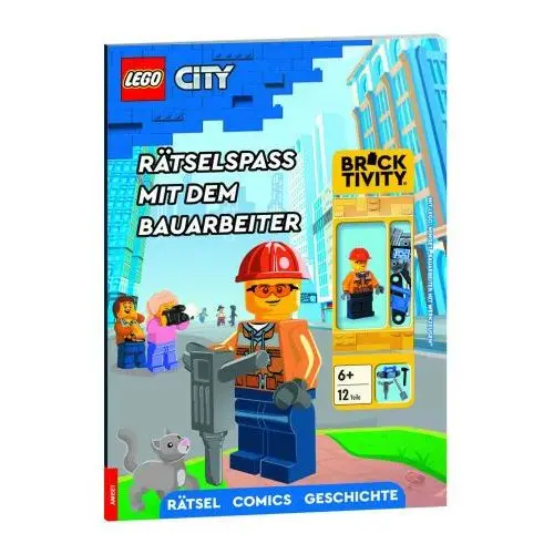 Ameet Lego® city - rätselspaß mit dem bauarbeiter, m. 1 beilage