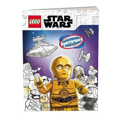 Lego Star Wars Kolorowanka z naklejkami NA-6301