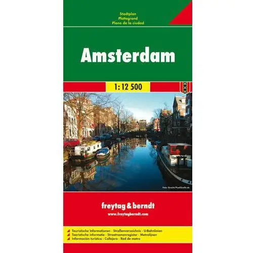 Amsterdam. Mapa 1:12 500