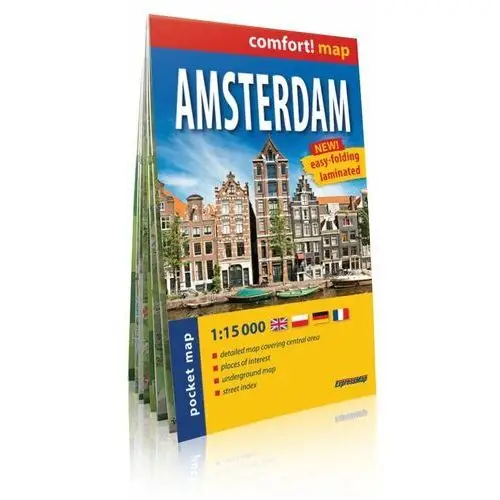 Amsterdam. Plan miasta 1:15 000