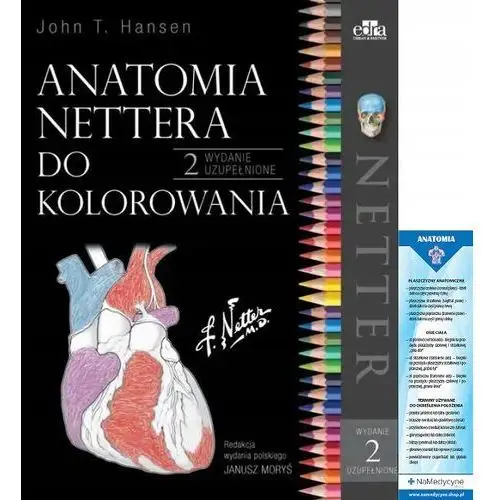 Anatomia Nettera Do Kolorowania Kolorowanka Netter