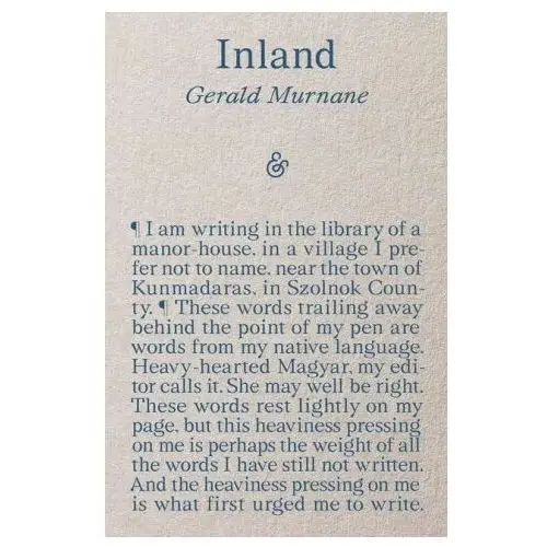 Kniha Inland