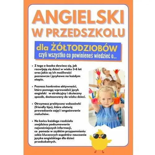 Angielski w przedszkolu. Poradnik dla żółtodziobów (e-book)