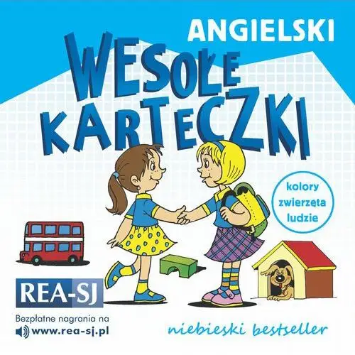 Angielski. Wesołe karteczki. Niebieski bestseller