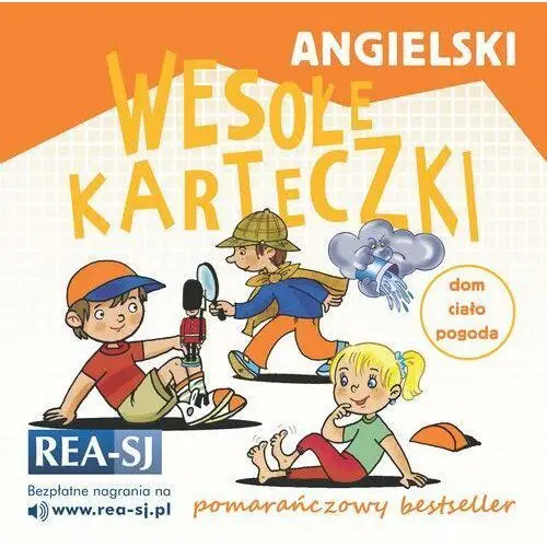 Angielski wesołe karteczki. Pomarańczowy Praca zbiorowa