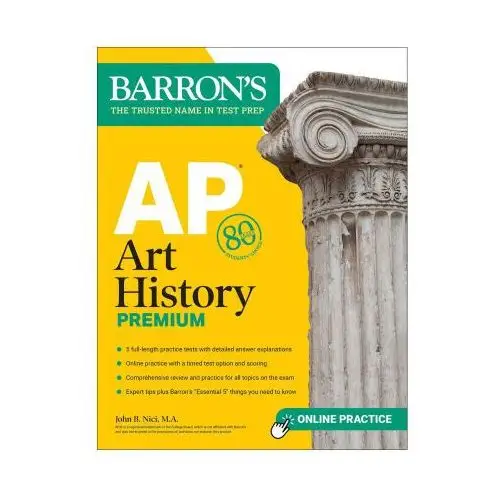 AP Art History Premium: 5 Practice Tests + Comprehensive Review + Online Practice