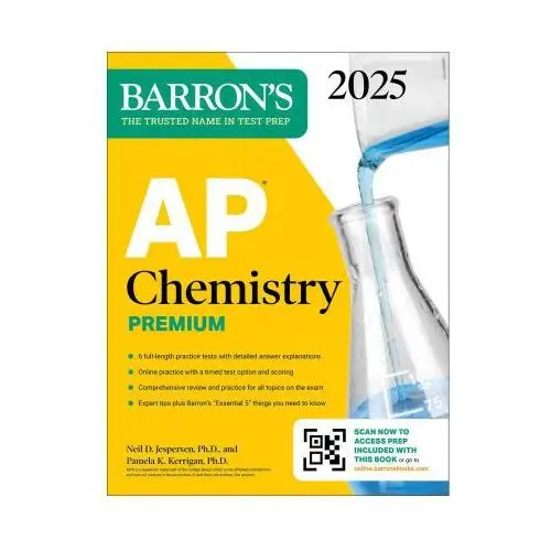 AP Chemistry Premium 2025: 6 Practice Tests + Comprehensive Review + Online Practice