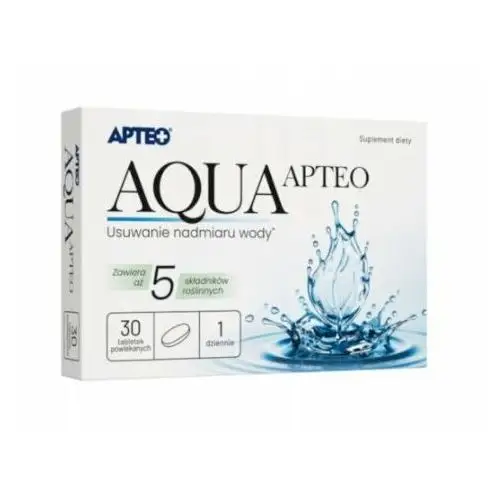 Aqua Apteo, redukcja masy i wody w organizmie, 30 tabletek