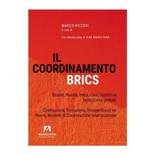 Coordinamento brics. brasile, russia, india, cina, sud africa nella scena globale Armando editore