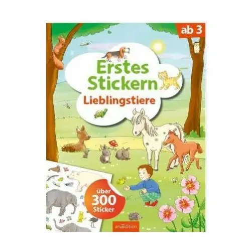 Ars edition Erstes stickern - lieblingstiere