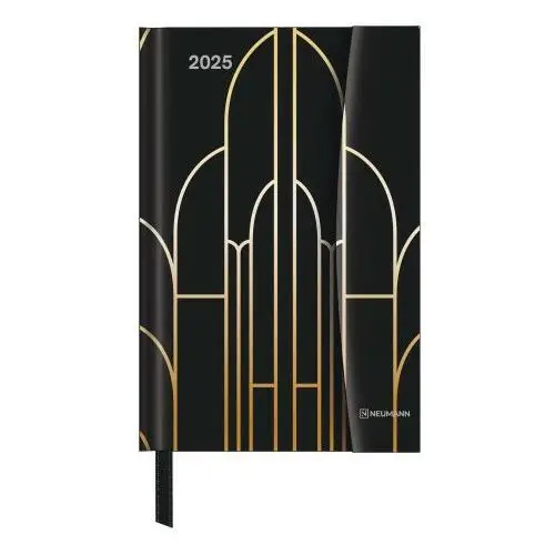 Art Deco 2025 - Diary - Buchkalender - Taschenkalender - 10x15