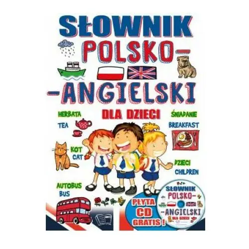 Słownik polsko-angielski dla dzieci + CD