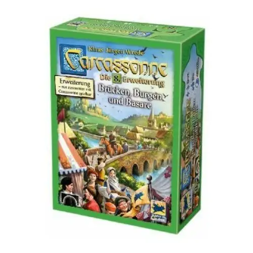 Asmodee Carcassonne, brücken, burgen und basare (spiel-zubehör)