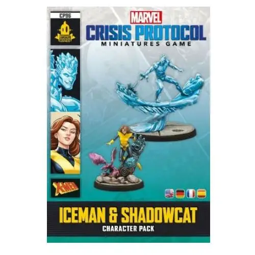 Asmodee Marvel: crisis protocol - iceman & shadowcat