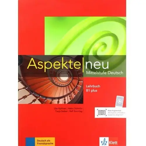 Aspekte Neu. Mittelstufe Deutsch Lehrbuch. Poziom B1 plus