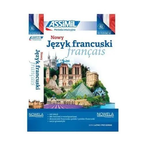Nowy język francuski łatwo i przyjemnie książka + audio online a1-b2 Assimil