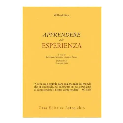 Apprendere dall'esperienza