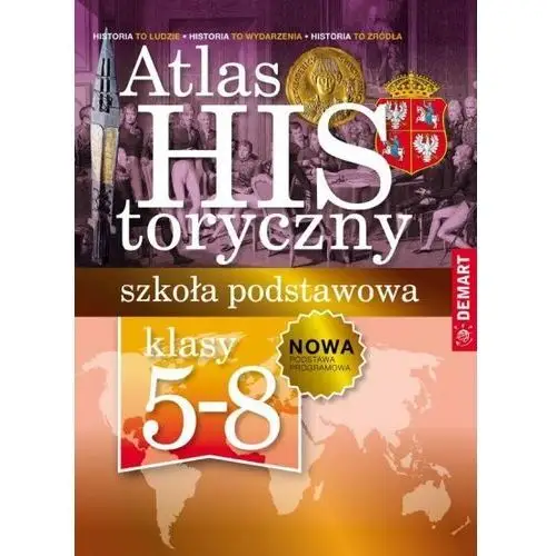 Atlas historyczny Szkoła podstawowa 5-8 - książka