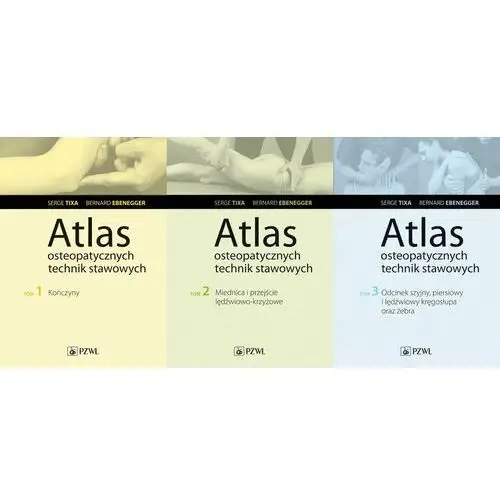 Atlas osteopatycznych technik stawowych. Tom 1-3