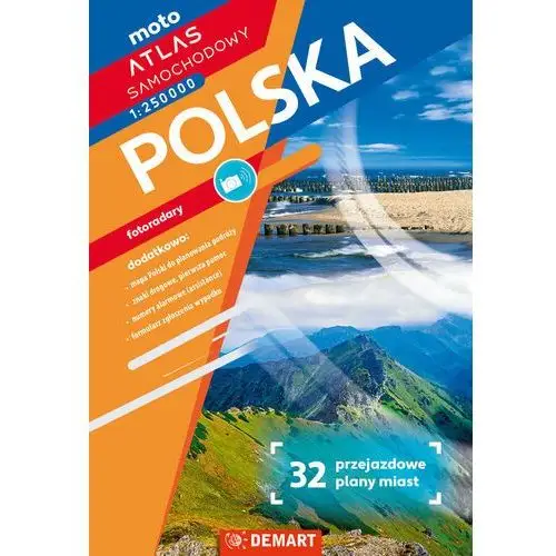 Atlas samochodowy Polski 1:250 000