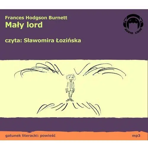 Audio liber Mały lord (płyta cd)