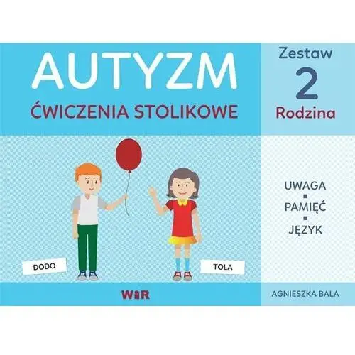 Autyzm ćwiczenia stolikowe. Rodzina. Zestaw 2