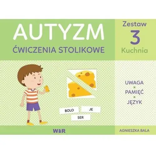 Autyzm ćwiczenia stolikowe. zestaw kuchnia