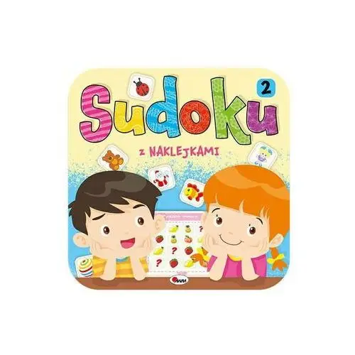 Awm wydawnictwo Sudoku z naklejkami 2