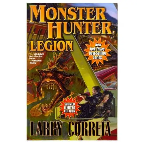 Baen books Monster hunter legion limited signed edition