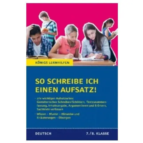 So schreibe ich einen aufsatz! deutsch 7./8. klasse Bange