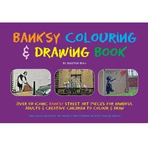 Banksy Colouring & Drawing Book