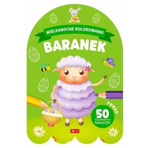 Baranek. Wielkanocne kolorowanki