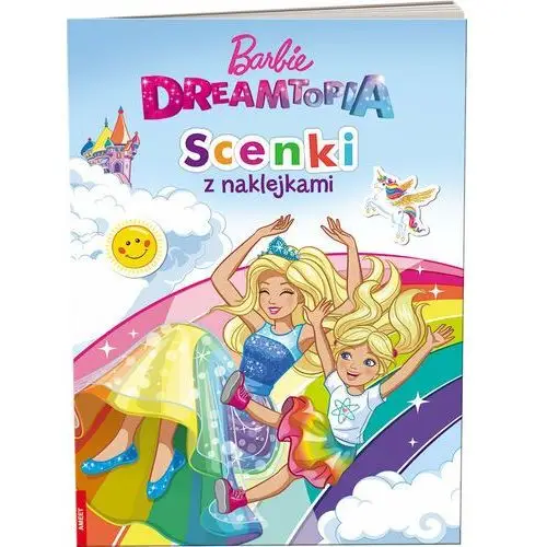 Barbie Dreamtopia. Scenki z naklejkami