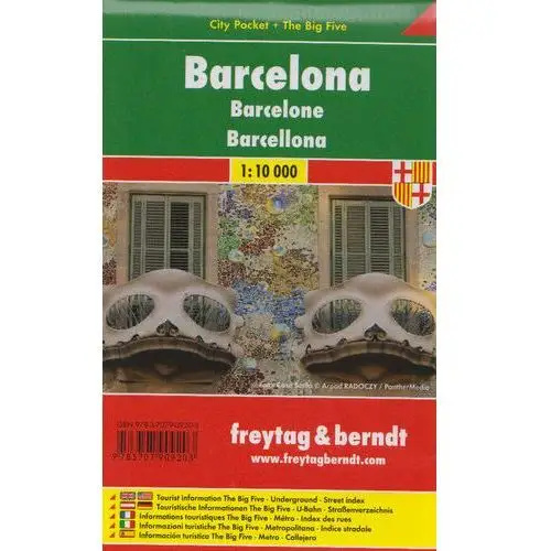 Barcelona city pocket. Mapa 1:10 000