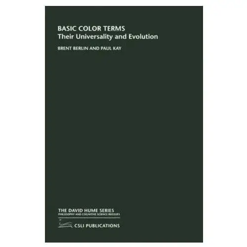 Basic Color Terms