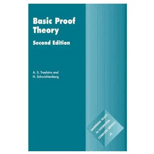 Basic proof theory Cambridge university press