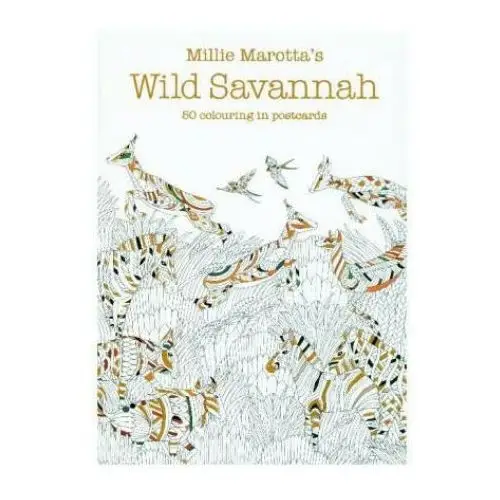 Batsford ltd Millie marotta's wild savannah postcard box