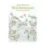 Batsford ltd Millie marotta's wild savannah postcard box Sklep on-line