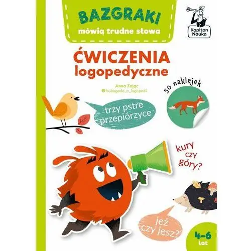 Bazgraki mówią trudne słowa. Ćwiczenia logopedyczne