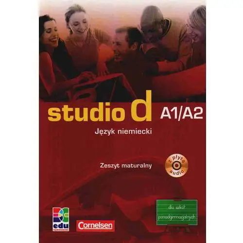 Studio d a1/a2. szkoła średnia. język niemiecki. zeszyt maturalny + cd Bc edukacja