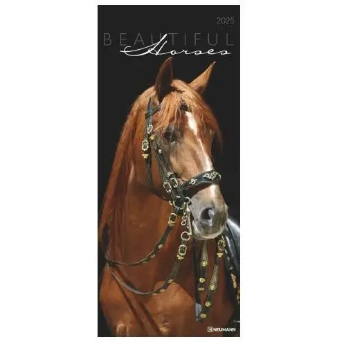 Beautiful horses 2025 - foto-kalender - wand-kalender - 30x70 Neumann verlage gmbh & co