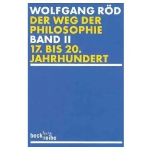 Beck Der weg der philosophie. bd.2. bd.2